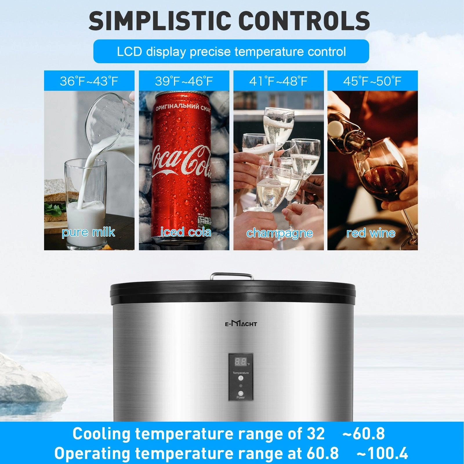 Chill Out Your Drinks Stylishly Compact Beverage Cooler