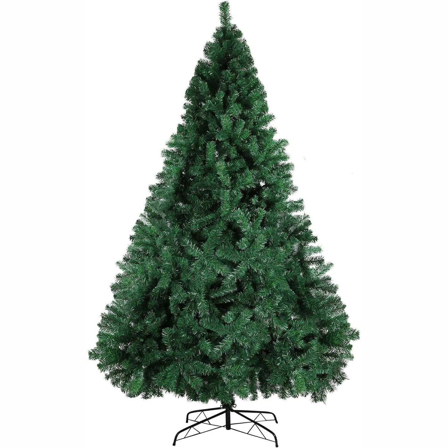 Festive 9.8ft Artificial Christmas Tree with Lush Green Branches